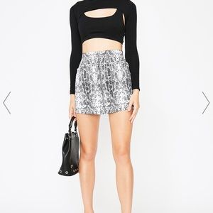 Snakeskin Skirt